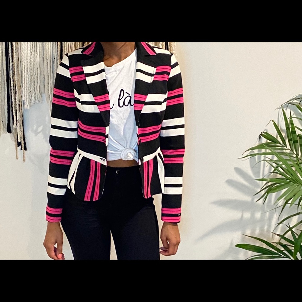Striped blazer
